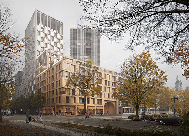 Henning Larsen Wins Urban Competition to Transform Kurfürstendamm 231