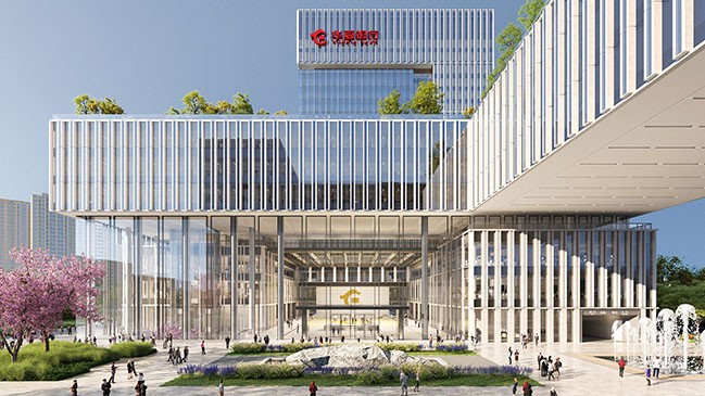 gmp wins competition for the Huaxia Bank Headquarters