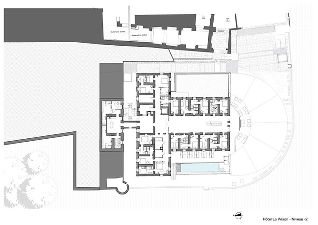 Hotel La Prison*** by A+Architecture | Transformation of a former prison into an unusual hotel