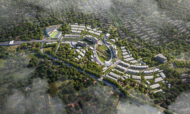 10 Design Unveils Master Plan for a Resilient Future Community South of Jakarta