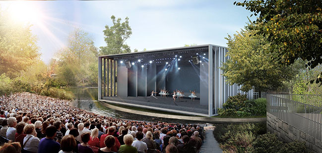 Lemay completes the Théâtre de Verdure With a Bold New Stage
