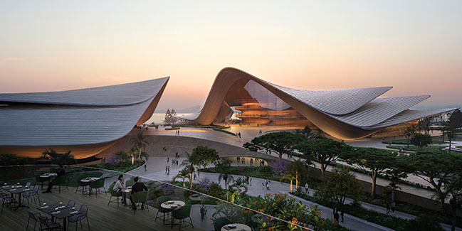 ZHA wins design competition to build new harbourside cultural district in Sanya