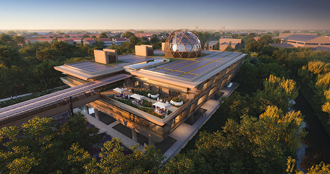 Foster + Partners revealed design for Ellison Institute of Technology campus