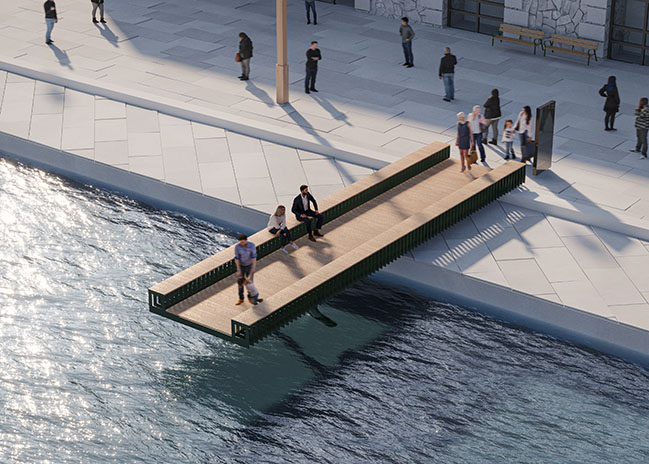 Floating Above the Floods by CRA-Carlo Ratti Associati