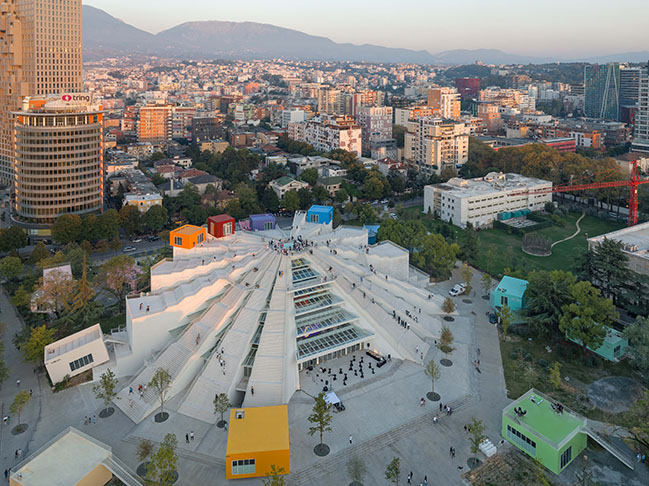 The Pyramid of Tirana by MVRDV inaugurated
