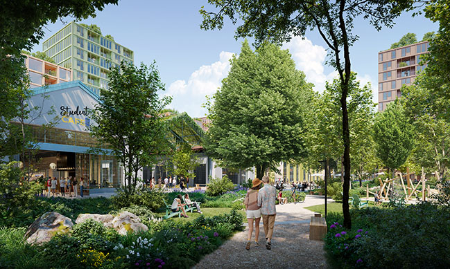 Henning Larsen to restore, reconnect, and revitalize Part of the City's Industrial Zone