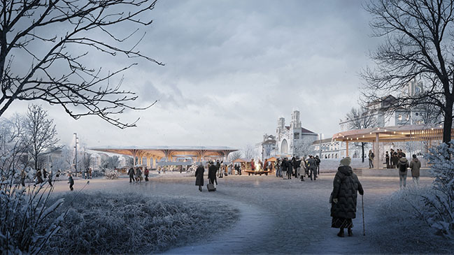 Henning Larsen wins competition to transform Prague Central Station