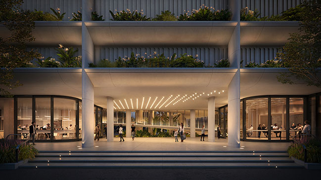 Foster + Partners revealed designs for a new mixed-use building on Miami Beach's Alton Road