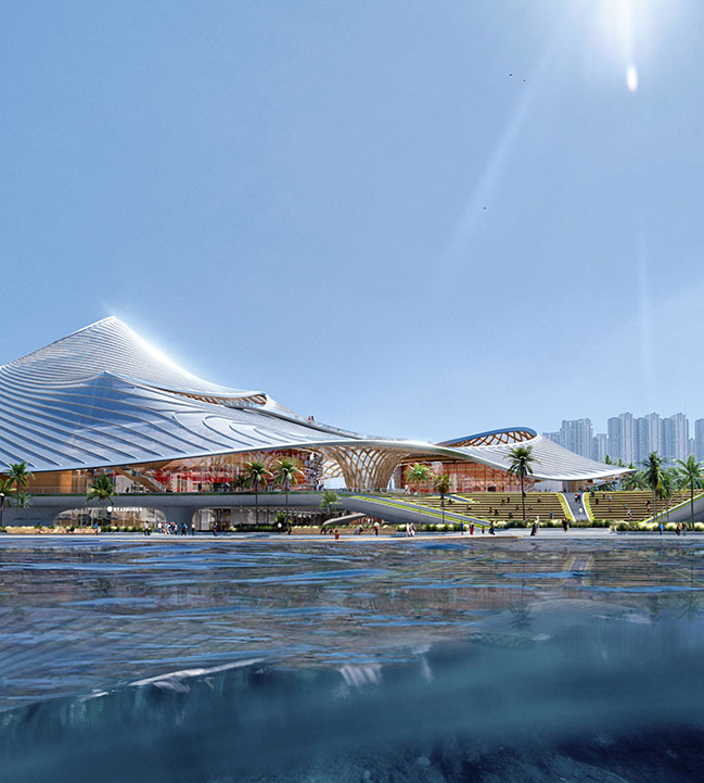 MAD Architects Unveils Nanhai Art Center | A Gentle Ripple by the Lake