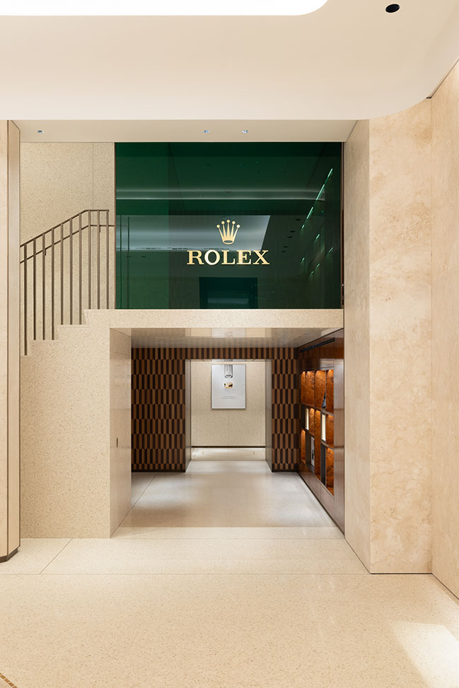 ACPV ARCHITECTS designs new Rolex boutique in Milan