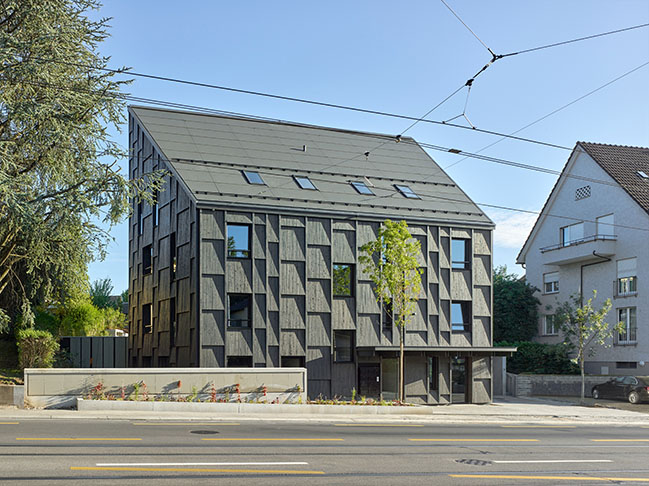 Apartment Building L329 in Zurich by Rossetti+Wyss Architects