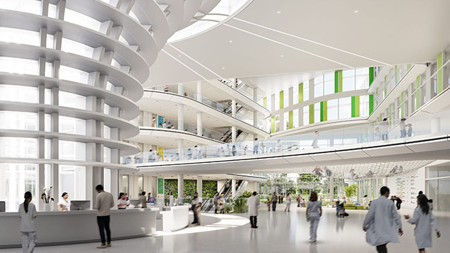 gmp wins the design competition for new campus of Beijing Children's Hospital