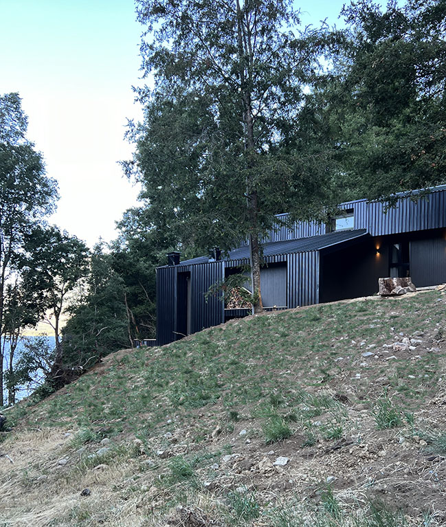 House 3 - Lake Colico by Claro + Westendarp Arquitectos