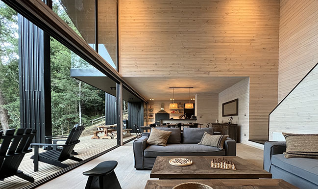 House 3 - Lake Colico by Claro + Westendarp Arquitectos