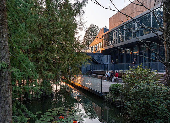 Dawn Redwood Tribe Shared Restaurant in Hongqiyang Village by y.ad studio