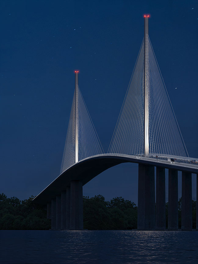 Baltimore Bridge by CRA-Carlo Ratti Associati + Michel Virlogeux