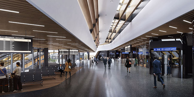 Cornerstone laid at Ülemiste Passenger Terminal by ZHA | Zaha Hadid Architects