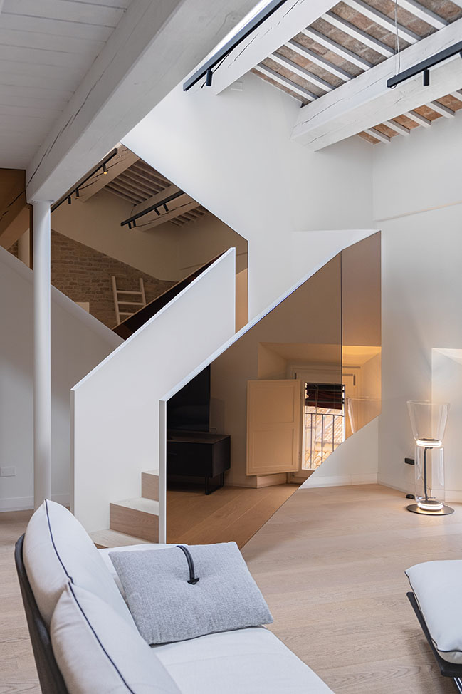NAP by tissellistudioarchitetti | Modern penthouse renovation in Historic Center