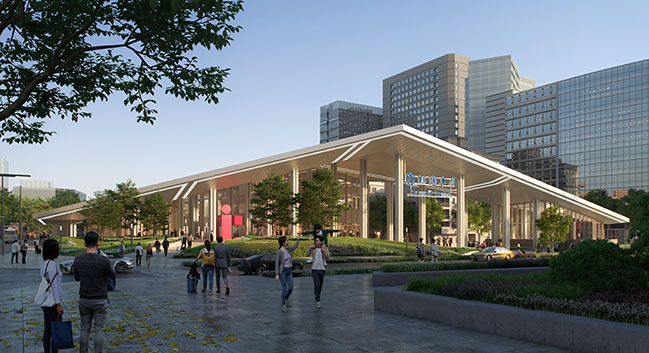 Groundbreaking ceremony marks start of Mecanoo's new Taoyuan Station