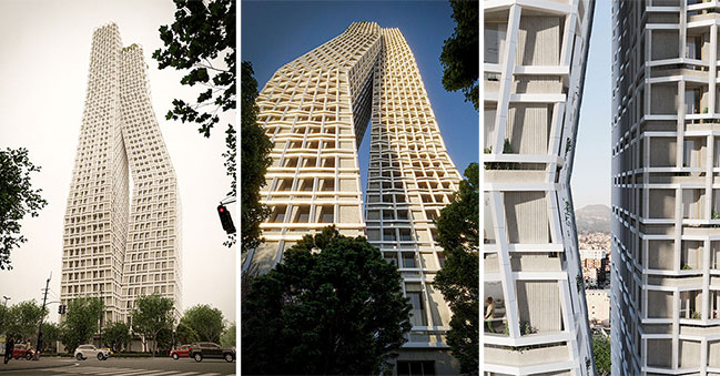 Bond Tower by OODA's New Tower in Tirana