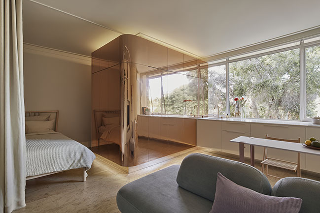 St. Kilda Micro Sanctuary by Tsai Design | 25m2 studio apartment renovation