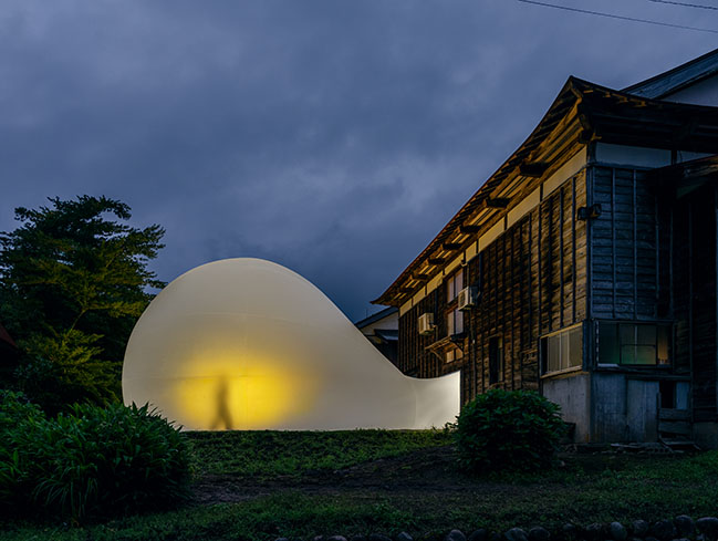Ephemeral Bubble by Ma Yansong / MAD | Japan Echigo-Tsumari Art Festival