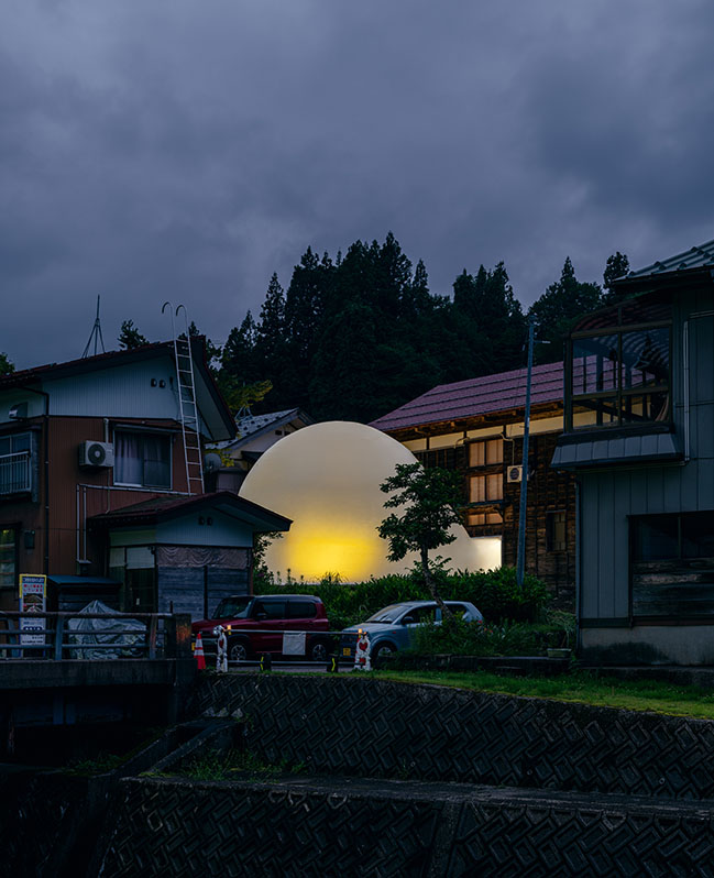 Ephemeral Bubble by Ma Yansong / MAD | Japan Echigo-Tsumari Art Festival