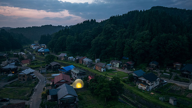 Ephemeral Bubble by Ma Yansong / MAD | Japan Echigo-Tsumari Art Festival