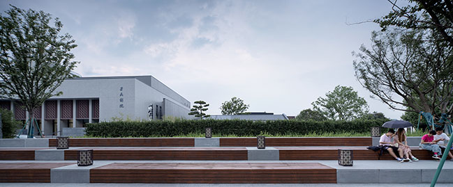 Cai Yuanpei Square and Jiemin Library by UAD