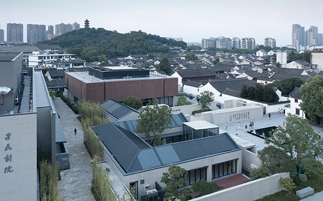 Cai Yuanpei Square and Jiemin Library by UAD