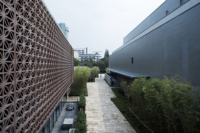 Cai Yuanpei Square and Jiemin Library by UAD