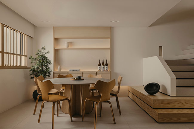 Minimalist duplex apartment blends past, present and future | Experience Timeless Harmony