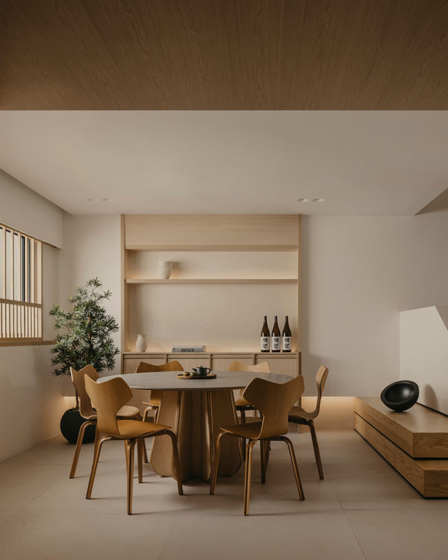 Minimalist duplex apartment blends past, present and future | Experience Timeless Harmony