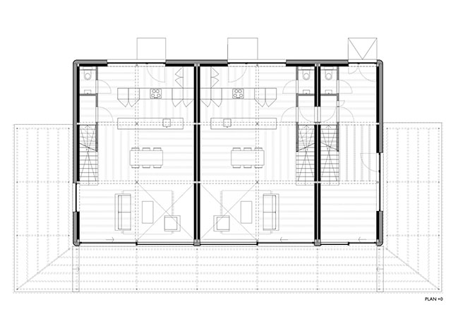 House + Workshop by studio MOTO | Sustainable Design with Harmonious Yellow Tile Facade