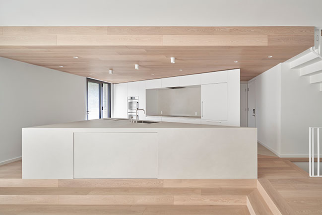 Eglington W House by StudioAC | A Minimalist Box Enhancing Social Spaces