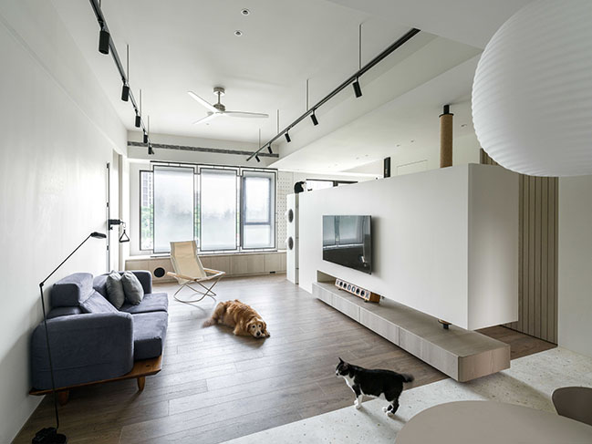 Once upon a treetop by AODA Design | A Harmonious Living Space for Humans and Pets