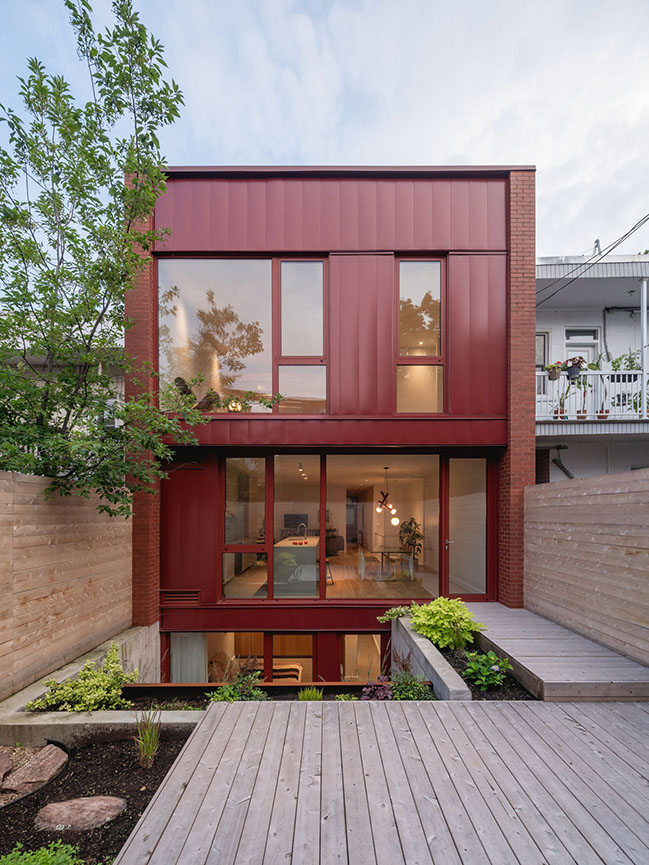 Le Petit Merlot by _naturehumaine | A Stunning Renovation and Expansion of a 1920s Duplex in Plateau Mont-Royal