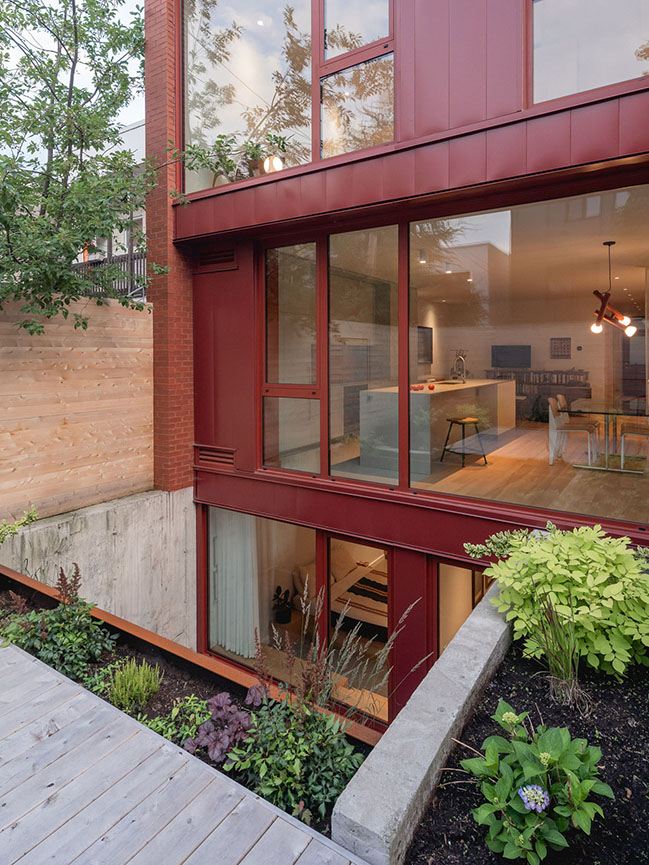 Le Petit Merlot by _naturehumaine | A Stunning Renovation and Expansion of a 1920s Duplex in Plateau Mont-Royal