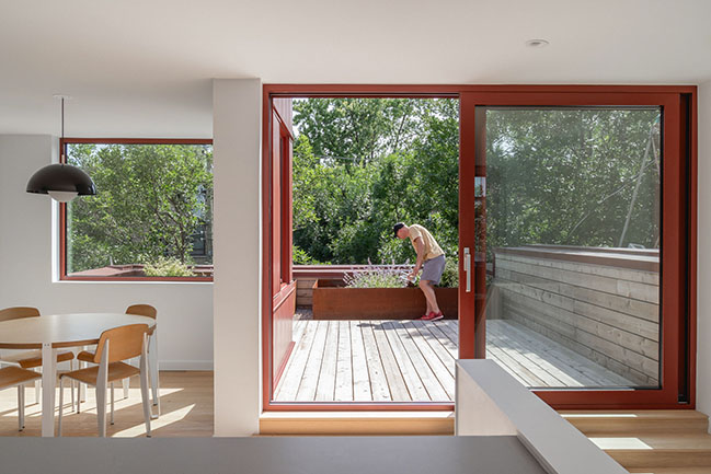 Le Petit Merlot by _naturehumaine | A Stunning Renovation and Expansion of a 1920s Duplex in Plateau Mont-Royal