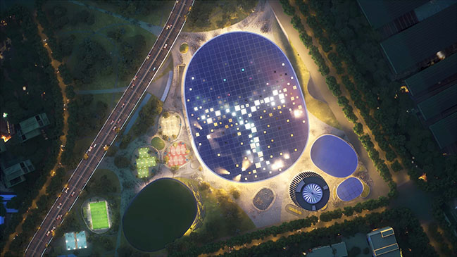 MVRDV serves up competition-winning design for China's National Badminton Training Centre complex