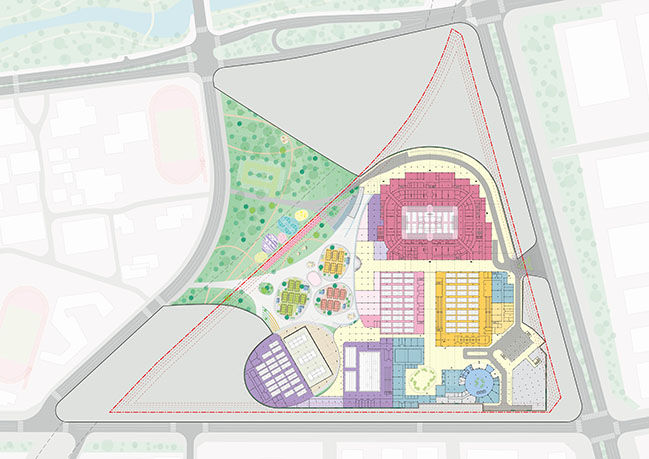 MVRDV serves up competition-winning design for China's National Badminton Training Centre complex