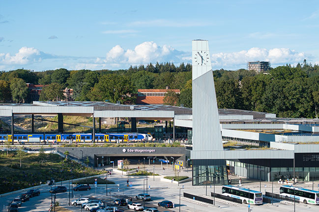 Ede-Wageningen Train Station by Mecanoo and Royal HaskoningDHV