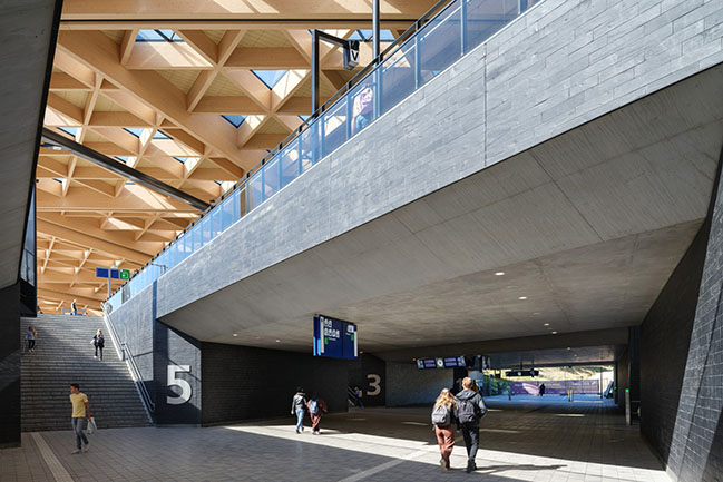 Ede-Wageningen Train Station by Mecanoo and Royal HaskoningDHV