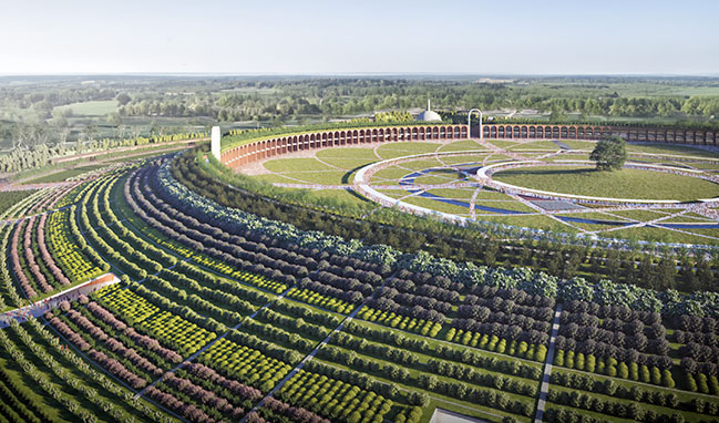 Ramagrama Stupa Lumbini by Stefano Boeri Architetti