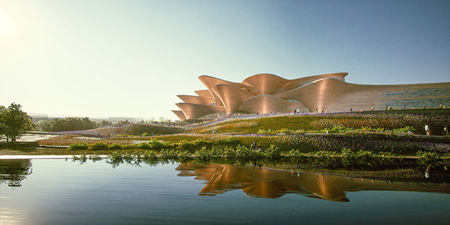 ZHA revealed design for the Alisher Navoi International Scientific Research Centre