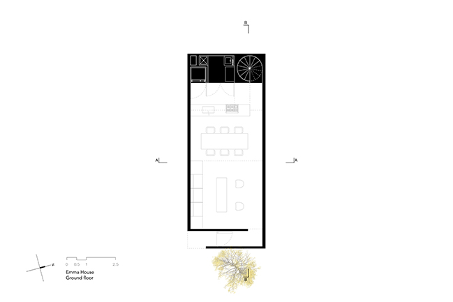 Casa Emma by HW Studio | A cozy house inspired by the pyramid design of the Paula Rego Museum