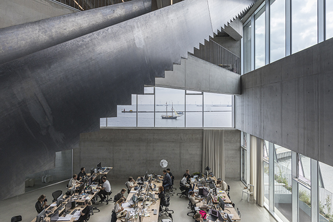 A visual tour of BIG's HQ and Park in the industrial harbor of Copenhagen