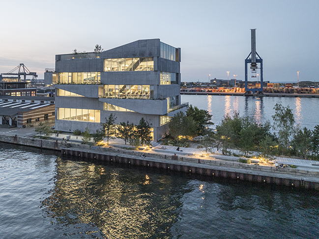 A visual tour of BIG's HQ and Park in the industrial harbor of Copenhagen