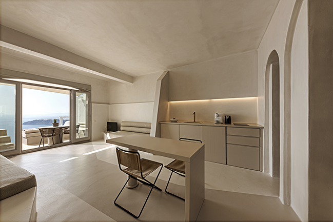 Luxury Apartment Design in Santorini that Harmonizes with Nature / THIS IS IMDA