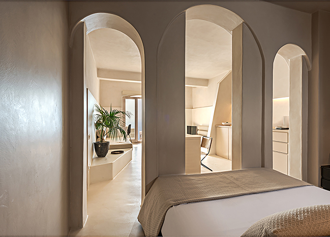 Luxury Apartment Design in Santorini that Harmonizes with Nature / THIS IS IMDA